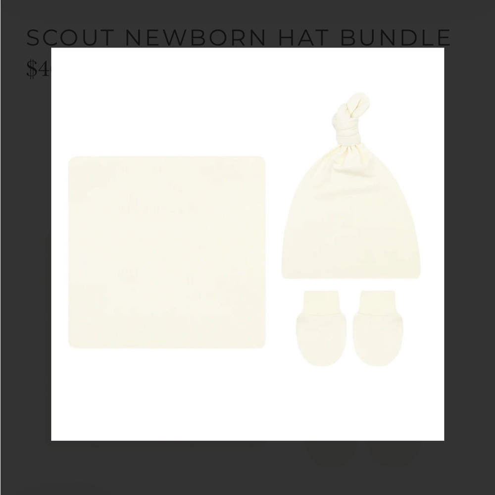 Lou Lou & Co - Newborn Swaddle / Hat / Mittens Bundle
